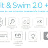 Clorador salino Salt & Swim 2.0+ Haywardt para piscinas