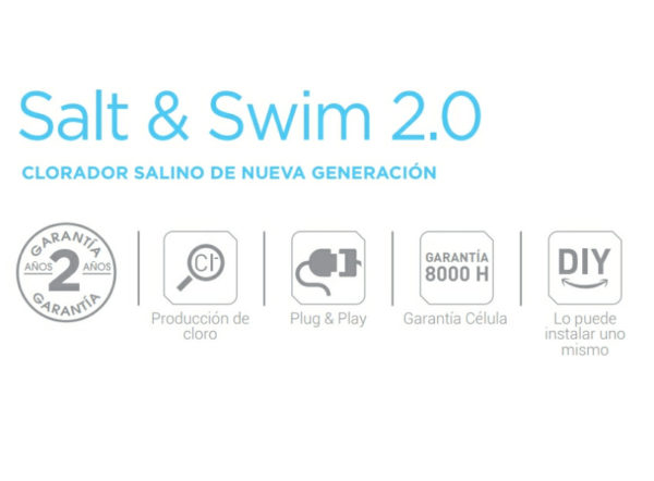 Salt & Swim 2.0 Haywardt para piscinas