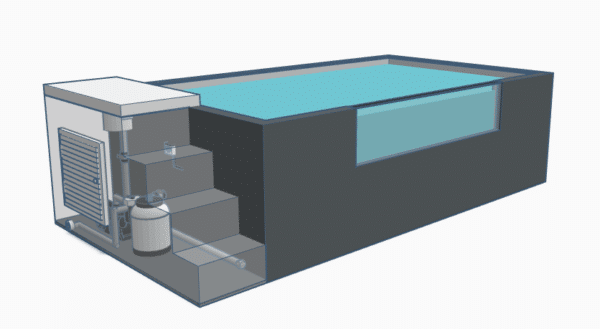 Esquema de piscina Compact Pool